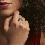 Bague Rebekka Or Blanc Saphir Et Diamant - Bagues vintage Femme | Marc Orian