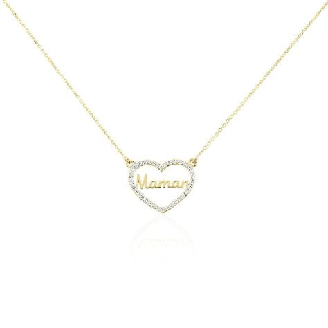Collier Valerian Or Jaune - Colliers maman Femme | Marc Orian