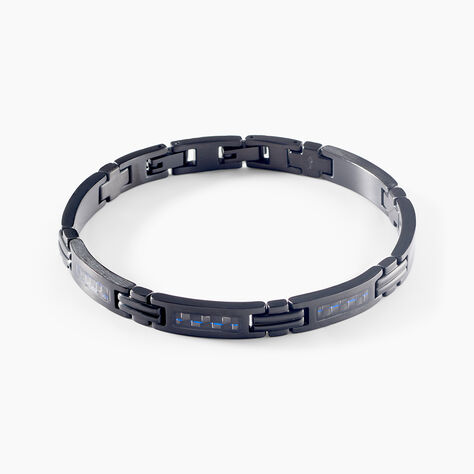 Bracelet Phebus Him Felipe Acier Noir - Bracelets cha&icirc;nes Homme | Marc Orian