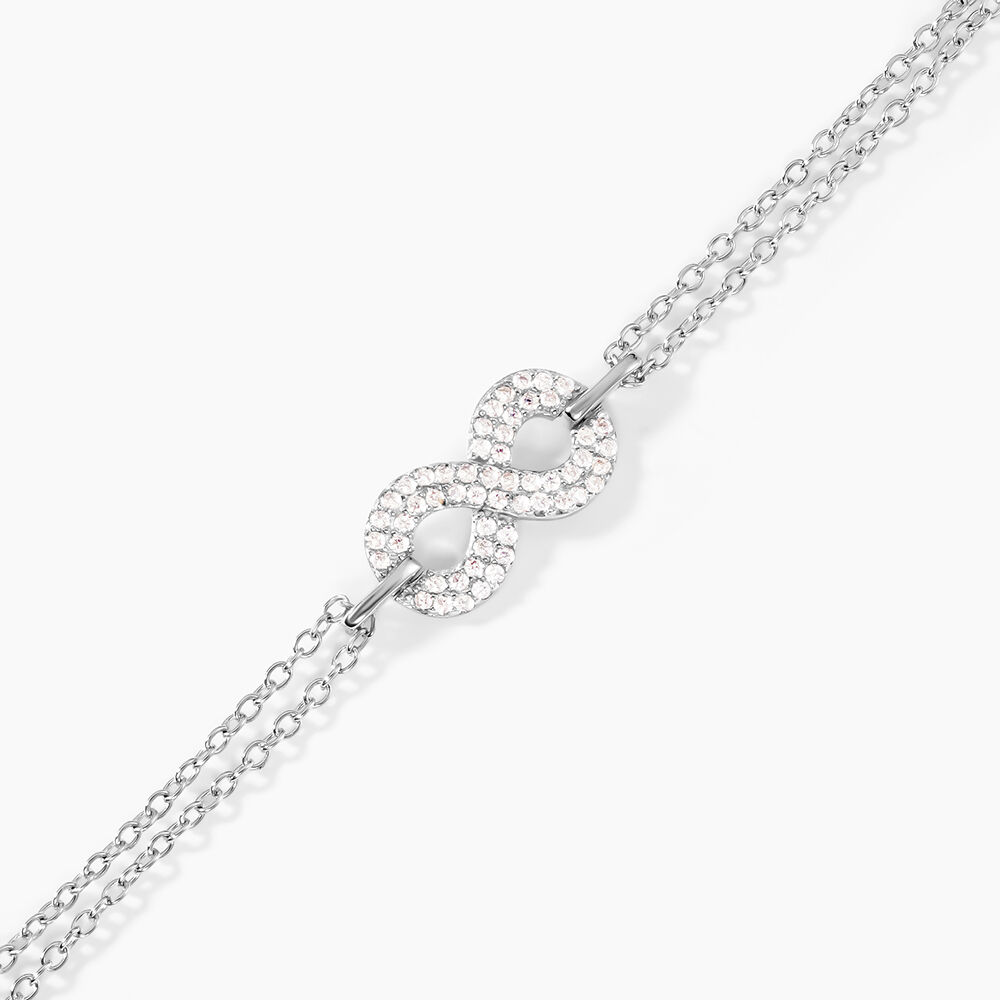 Bracelet Fily Argent Blanc Oxyde De Zirconium - Bracelets fantaisie Femme | Marc Orian