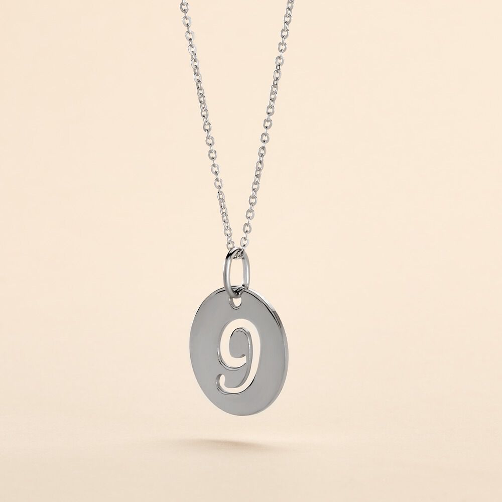 Pendentif Efiso Argent Blanc - Pendentifs Famille | Marc Orian