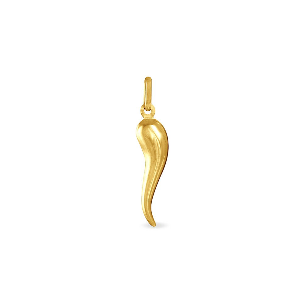 Pendentif Felicette Corne Abondance Or Jaune - Pendentifs Famille | Marc Orian
