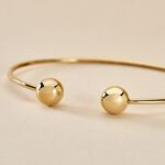 Bracelet Jonc Davina Boules Or Jaune - Bracelets joncs Femme | Marc Orian