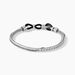 Bracelet Jourdan Arpad Acier Argenté - Bracelets mailles Homme | Marc Orian