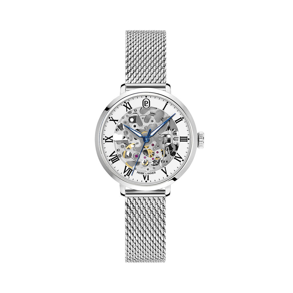 Montre Pierre Lannier Lannier Automatique 35 Blanc - Montres automatiques Femme | Marc Orian