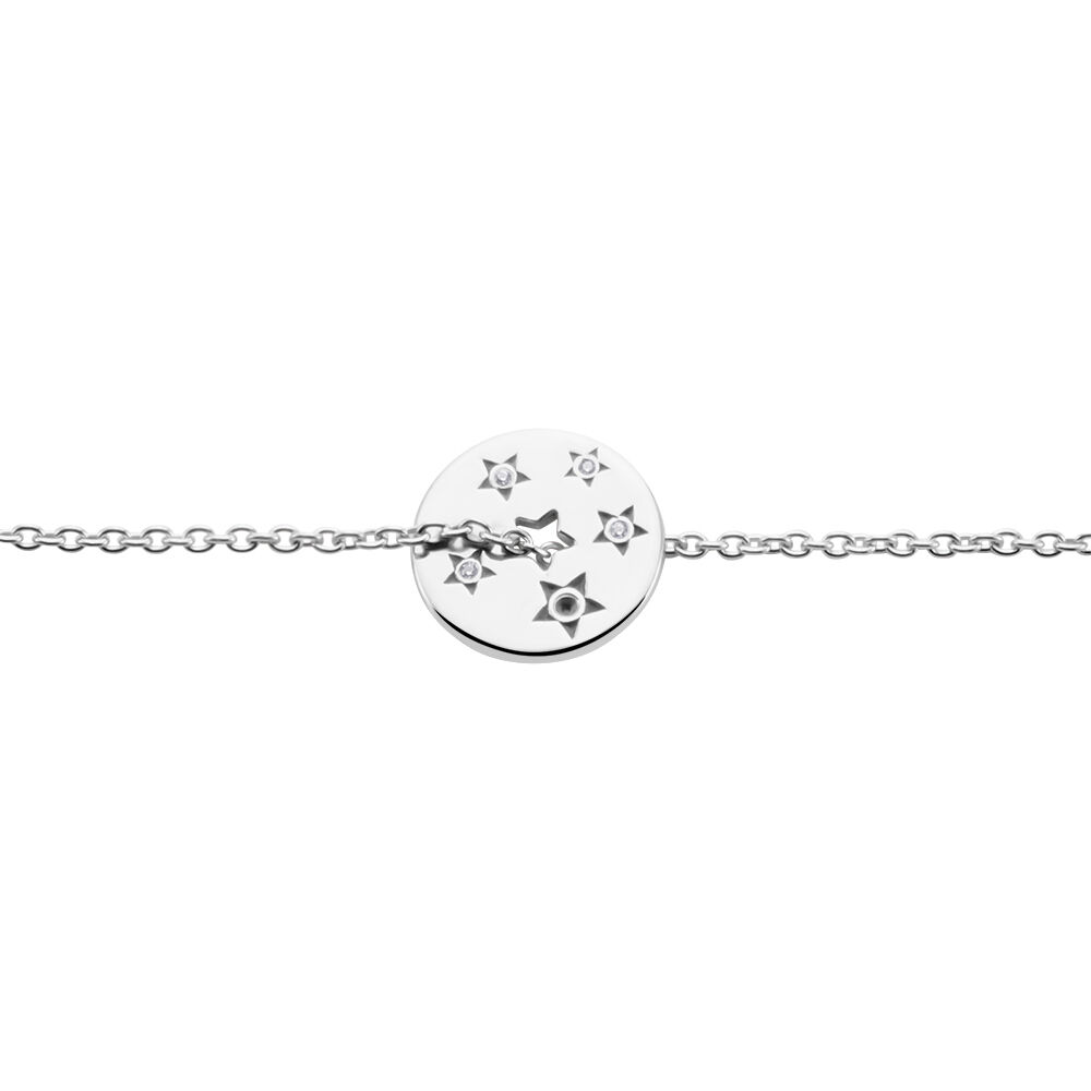 Bracelet Argent Grigori Oxydes De Zirconium - Bracelets Medailles Femme | Marc Orian
