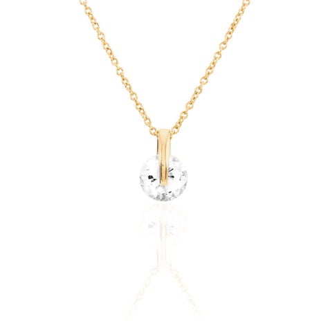 Collier Nelina Plaqué Or Jaune Oxyde De Zirconium - Colliers avec pierres Femme | Marc Orian