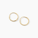 Cr&eacute;oles Valerina Or Jaune - Cr&eacute;oles Famille | Marc Orian