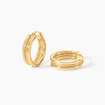 Cr&eacute;oles Dionysios Or Jaune - Cr&eacute;oles Femme | Marc Orian