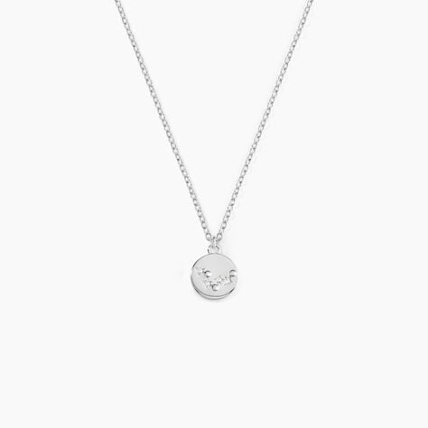 Collier Despina Argent Blanc Oxyde De Zirconium - Colliers avec pierres Femme | Marc Orian