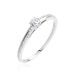 Bague Solitaire Alexandra Or Blanc Diamant