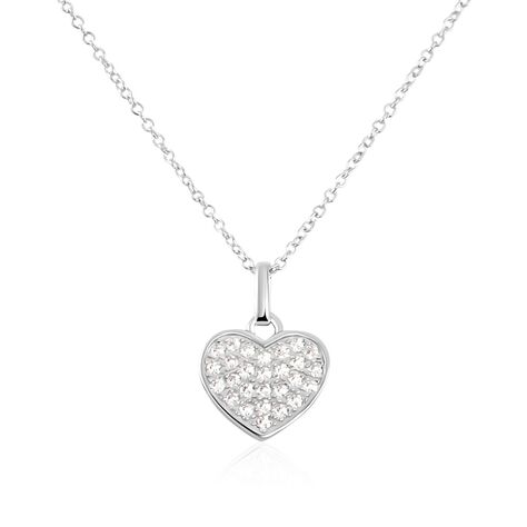 Collier Argent Frederik Oxyde De Zirconium - Colliers avec pierres Femme | Marc Orian