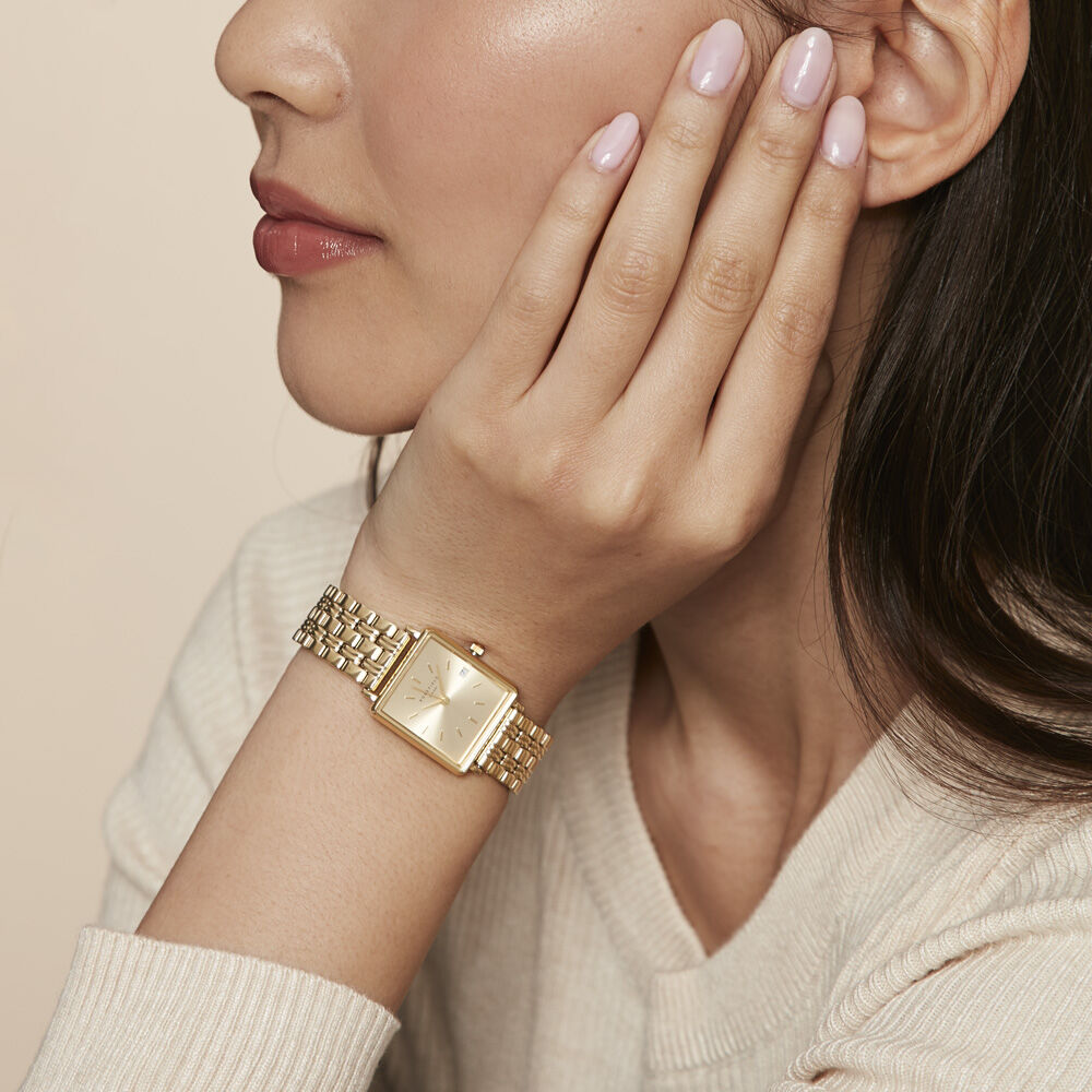 Montre Rosefield Boxy Xs Champagne - Montres étanches Femme | Marc Orian