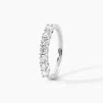 Alliance 2150 Or Blanc Diamant - Alliances duo Femme | Marc Orian