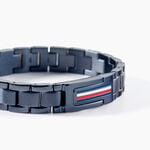 Bracelet Tommy Hilfiger Mason Acier Bleu - Bracelets cha&icirc;nes Homme | Marc Orian