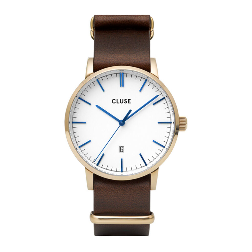 Montre Cluse Aravis Blanc -  Homme | Marc Orian
