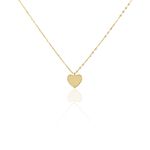 Collier Plaqu&eacute; Or Jaune Luksa - Colliers ete Femme | Marc Orian