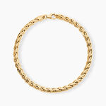 Bracelet Jayna Maille Palmier Or Jaune - Bracelets mailles Femme | Marc Orian