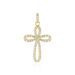 Pendentif Chastity Or Jaune Oxyde De Zirconium - Pendentifs Femme | Marc Orian