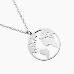 Collier Soukaina Argent Blanc - Colliers fantaisie Femme | Marc Orian