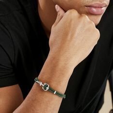 Bracelet Analya Acier Blanc - Bracelets cordons Homme | Marc Orian