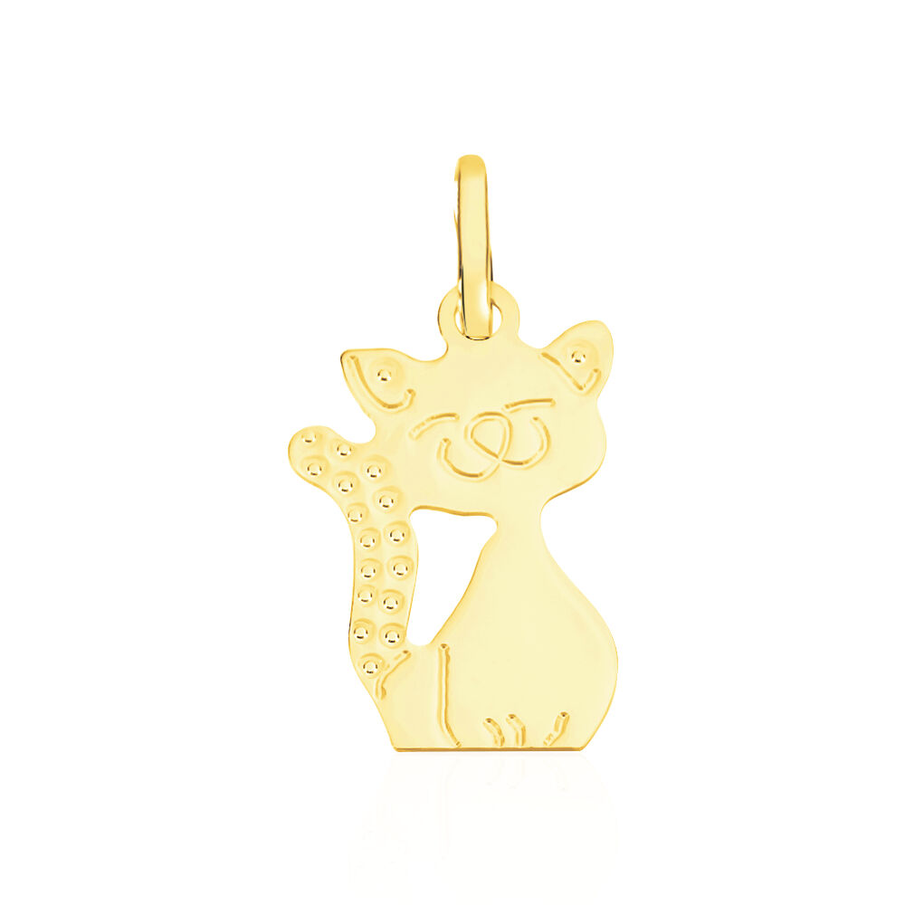Pendentif Egee Chat Or Jaune - Pendentifs Femme | Marc Orian