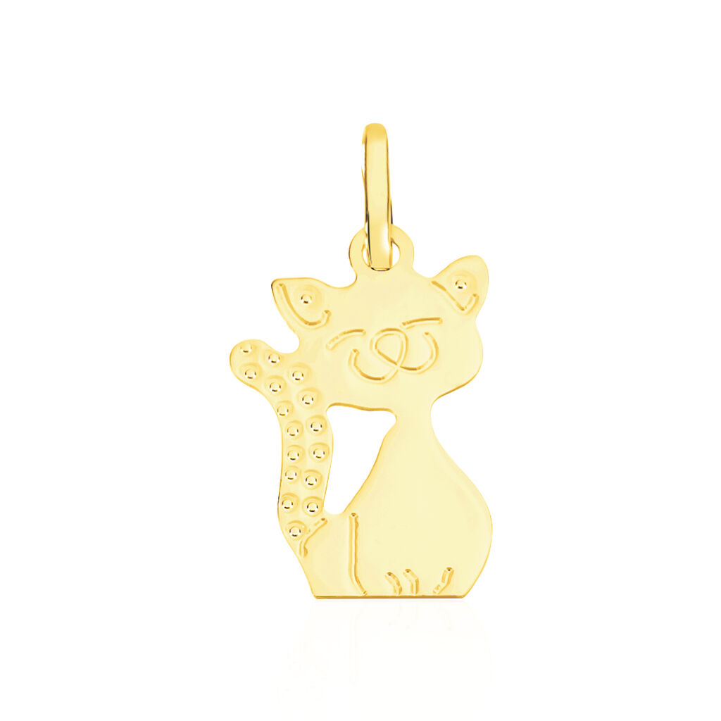 Pendentif Egee Chat Or Jaune - Pendentifs Femme | Marc Orian