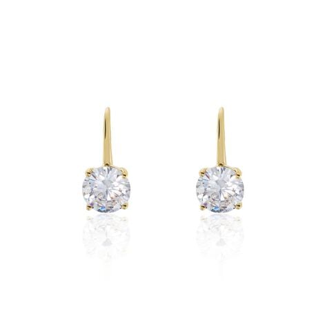 Boucles D'oreilles Pendantes Fippe Oxydes De Zirconium - Pendantes Femme | Marc Orian