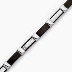 Bracelet Jack Acier Blanc Noir - Bracelets cha&icirc;nes Homme | Marc Orian