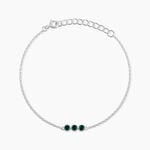 Bracelet Kasey Argent Blanc Oxyde De Zirconium - Bracelets fantaisie Femme | Marc Orian