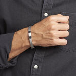 Bracelet Acier Blanc Joffrey - Bracelets cuir Homme | Marc Orian