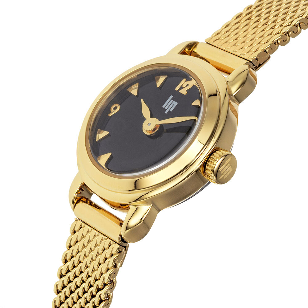 Montre Lip Henriette 19 Noir - Montres maille milanaise Femme | Marc Orian