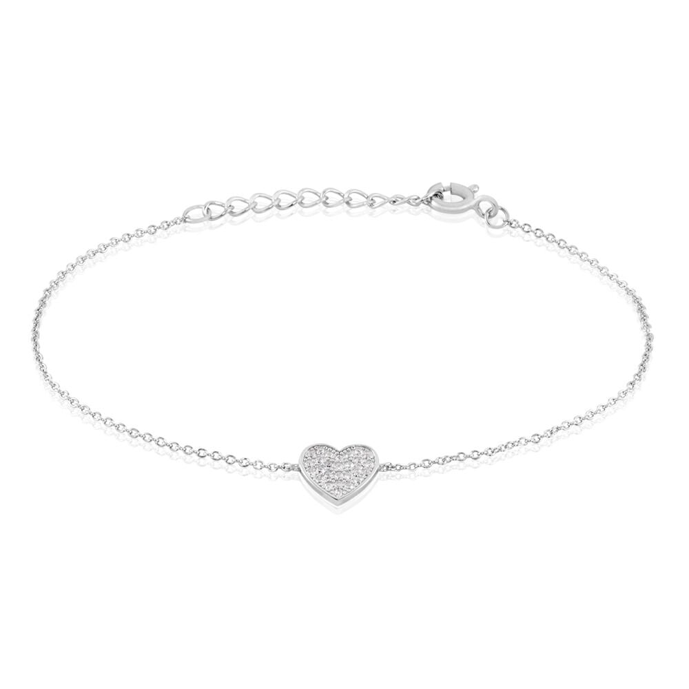 Bracelet Argent Frederik Oxydes De Zirconium - Bracelets chaînes Femme | Marc Orian