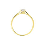 Bague Solitaire Or Jaune Solenia Diamant - Parures de mariage Femme | Marc Orian