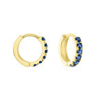 Cr&eacute;oles Andgelina Rondes Or Jaune Oxyde De Zirconium - Cr&eacute;oles Femme | Marc Orian