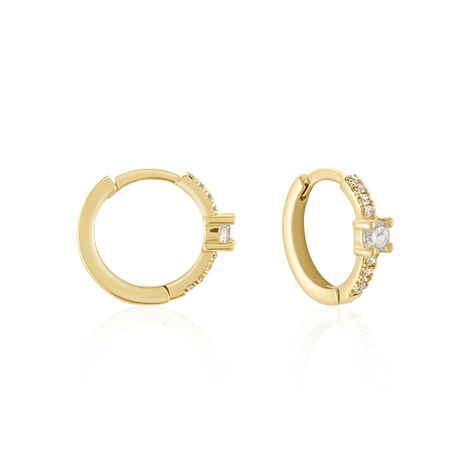 Créoles Plaqué Or Liesa Oxyde - Créoles Femme | Marc Orian