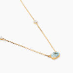 Collier Ayomide Or Jaune Topaze Oxyde De Zirconium - Colliers avec pierres Femme | Marc Orian