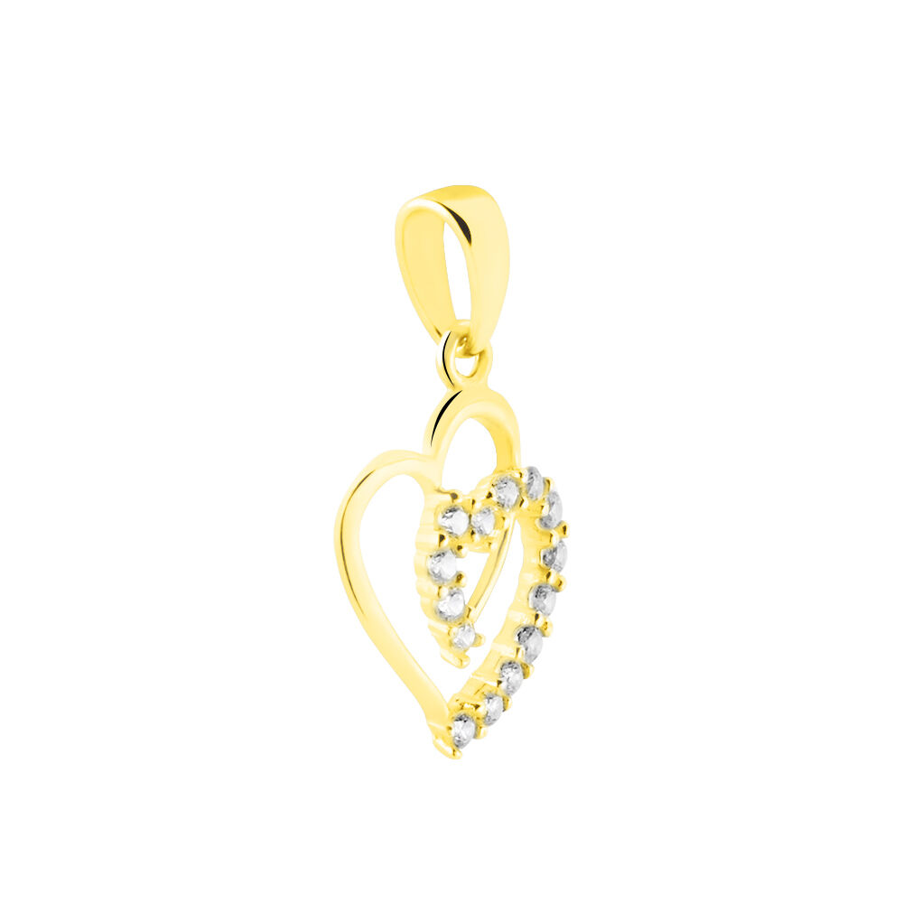 Pendentif Ivena Or Jaune Oxyde De Zirconium - Pendentifs Femme | Marc Orian