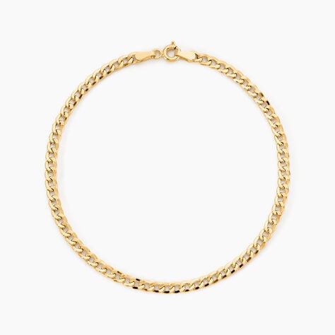 Bracelet Iris Or Jaune Maille Gourmette - Bracelets mailles Femme | Marc Orian