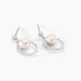 Boucles D'oreilles Pendantes Ivana Argent Blanc Perle De Culture - Pendantes Femme | Marc Orian