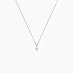 Collier Siem Argent Blanc Oxyde De Zirconium - Colliers avec pierres Femme | Marc Orian