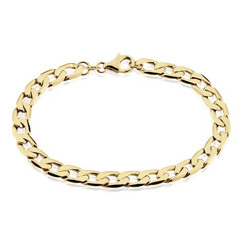 Bracelet Plaqu&eacute; Or Jaune Clement - Bracelets mailles Homme | Marc Orian