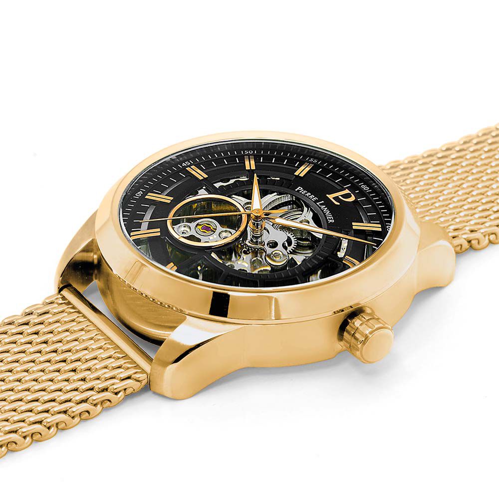 Montre Pierre Lannier Automatique Noir - Montres automatiques Homme | Marc Orian