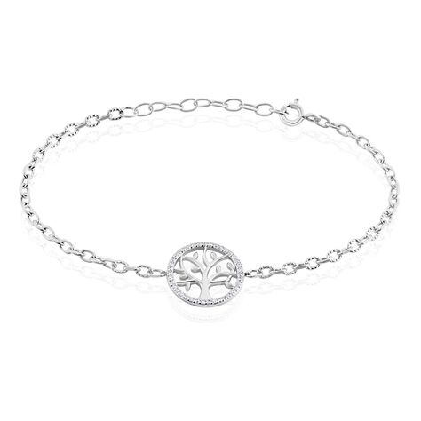 Bracelet Argent Urcisse Oxydes De Zirconium - Bracelets chaînes Femme | Marc Orian