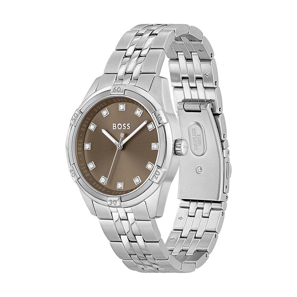 Montre Boss Rhea Marron - Montres classiques Femme | Marc Orian
