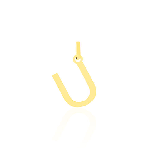 Pendentif Ionia Lettre Or Jaune - Pendentifs Famille | Marc Orian