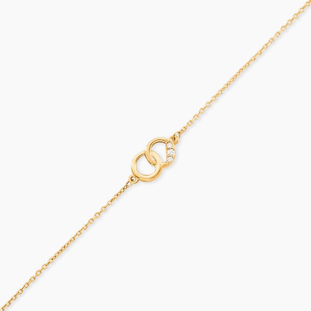 Bracelet Basant Or Jaune Oxyde De Zirconium - Bracelets cha&icirc;nes Femme | Marc Orian