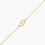Bracelet Basant Or Jaune Oxyde De Zirconium - Bracelets cha&icirc;nes Femme | Marc Orian