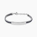 Bracelet Jourdan Joscelin Acier Argenté - Bracelets cordons Homme | Marc Orian