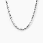 Collier Thies Acier Blanc - Colliers fantaisie Homme | Marc Orian